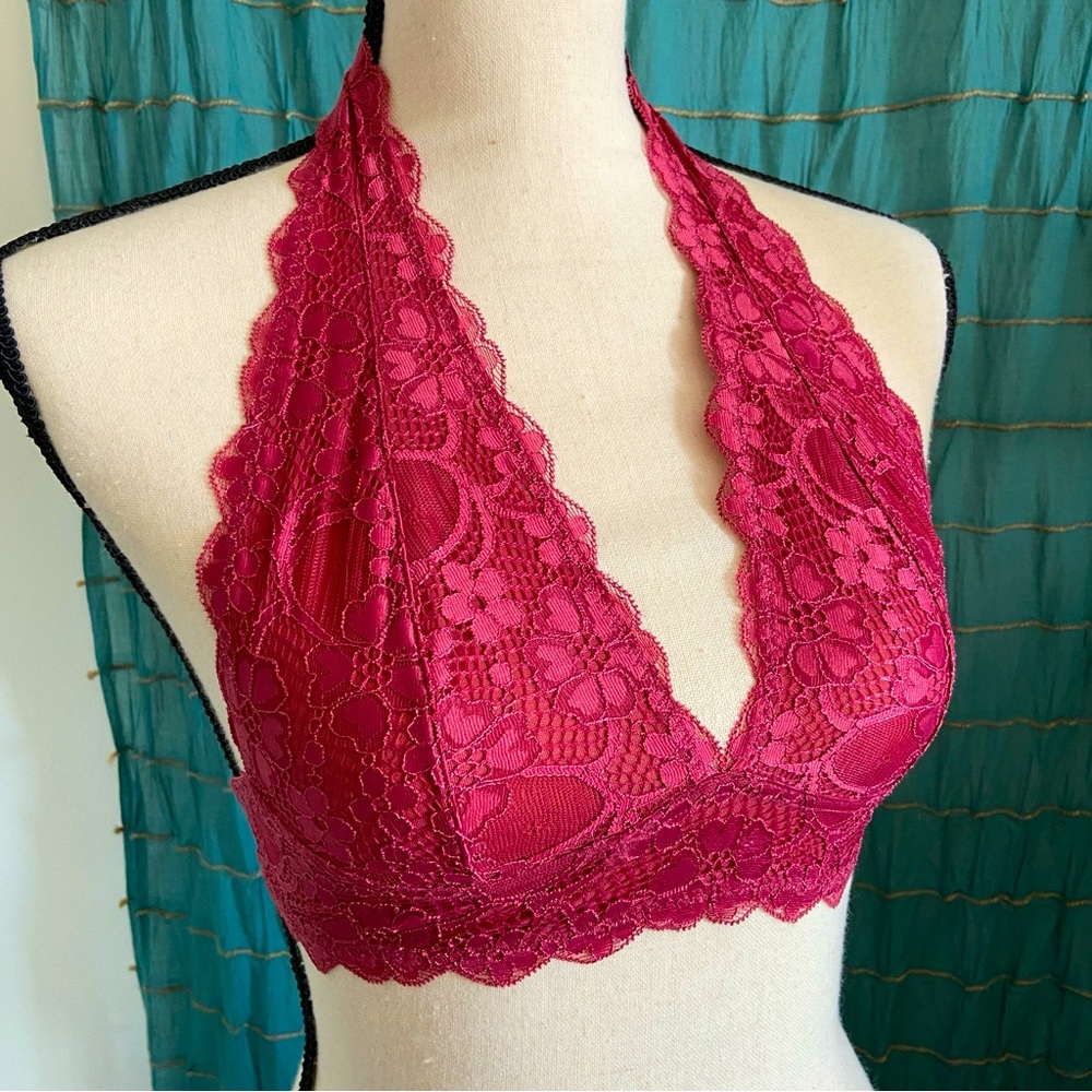 SOLD Lace Halter Bralette by Free People